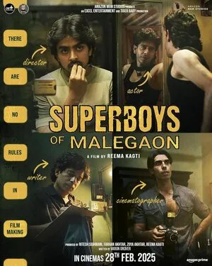 Superboys of Malegaon 2025 Hindi Audio Movie Poster