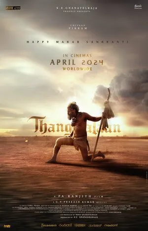 Thangalaan 2024 Hindi Dual Audio Movie Poster