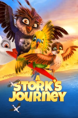 A Storks Journey 2017 Hindi Dual Audio 300MB Movie Poster