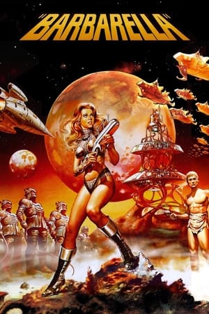 Barbarella 1968 100mb Hindi Dual Audio movie Download Movie Poster