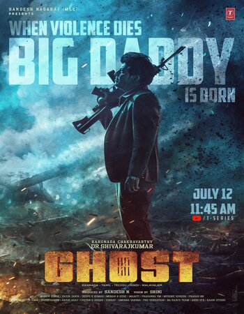 Ghost 2023 Hindi (Cleaned) Dual Audio DVDScr – Movie Poster
