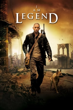 I Am Legend (2007) Hindi Dual Audio [900MB] Movie Poster