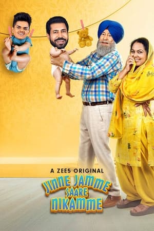 Jinne Jamme Saare Nikamme (2021) Punjabi Movie – [400MB] Movie Poster