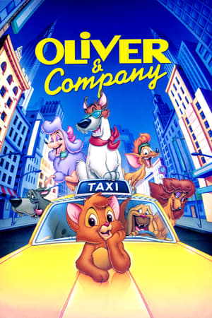 Oliver & Company (1988) Hindi Dual Audio 280MB Movie Poster
