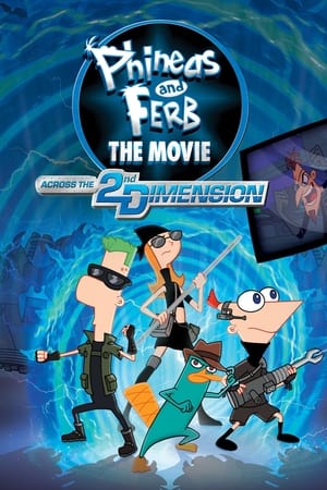 Phineas and Ferb the Movie 2011 Hindi Dual Audio [600MB] Movie Poster