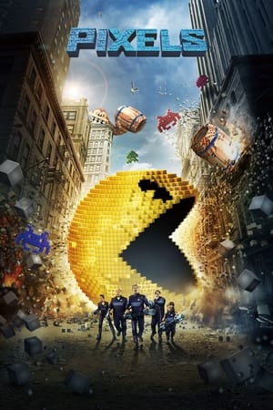 pixels 2015 Hindi Dual Audio [970MB] ESubs Movie Poster