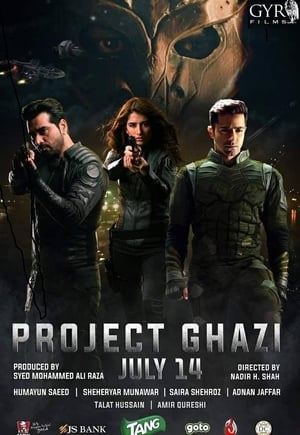 Project Ghazi (2019) Urdu Movie SDTVRip [700MB] Movie Poster