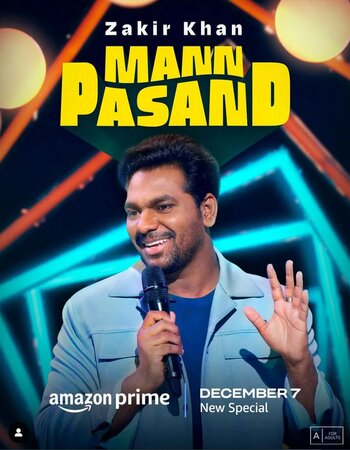 Zakir Khan Mannpasand 2023 Hindi – Movie Poster
